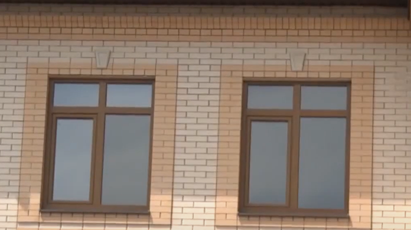 Монтаж двух триплекс окон